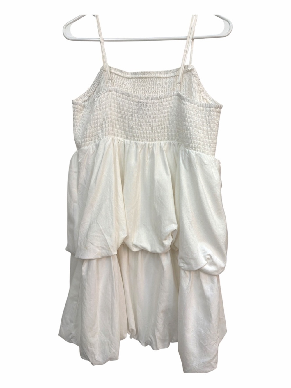 White Smocked Bubble mini dress -a new day - Picture 2 of 5